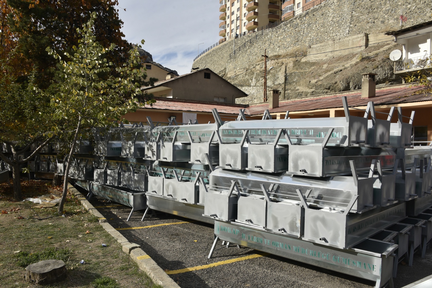 Gümüşhane’de köylere bin 118 adet sıvat dağıtıldı 6