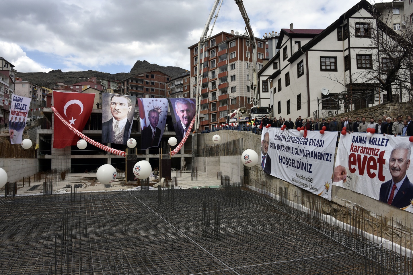 Gümüşhane’de temel atma töreni yapıldı 2