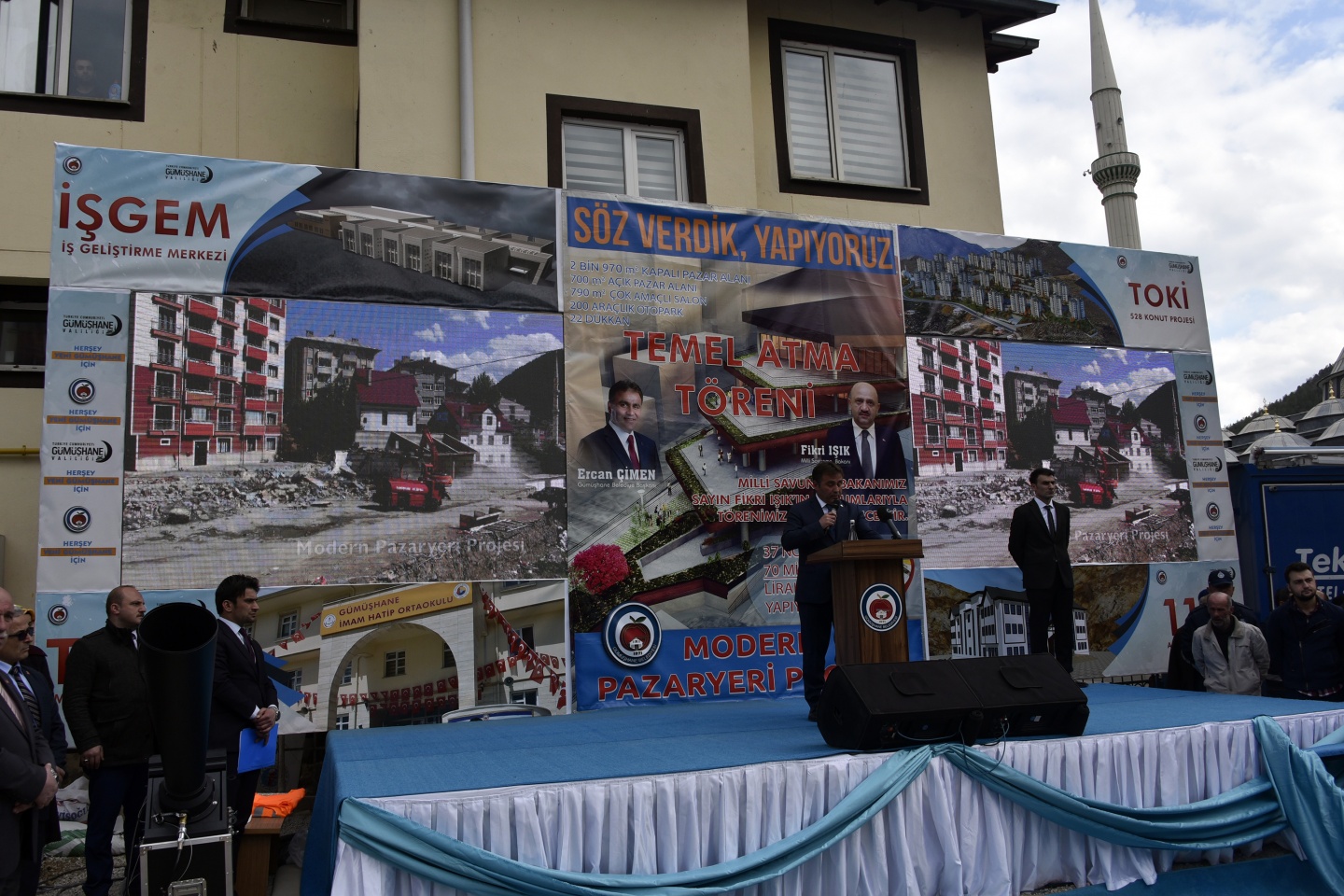 Gümüşhane’de temel atma töreni yapıldı 5