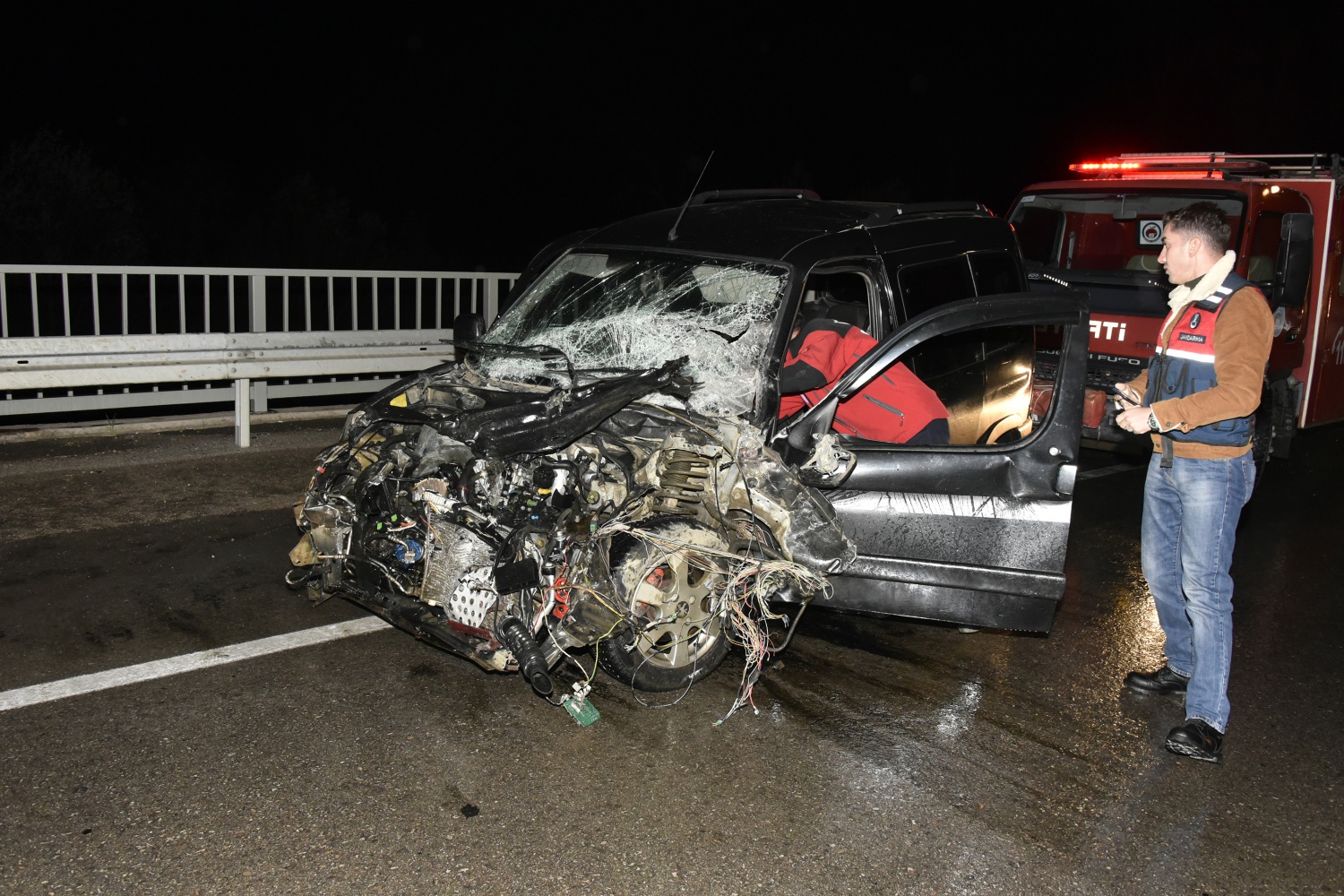 Gümüşhane’de trafik kazası: 6 yaralı 6