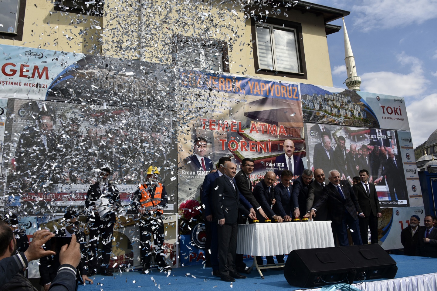 Gümüşhane’de temel atma töreni yapıldı 15