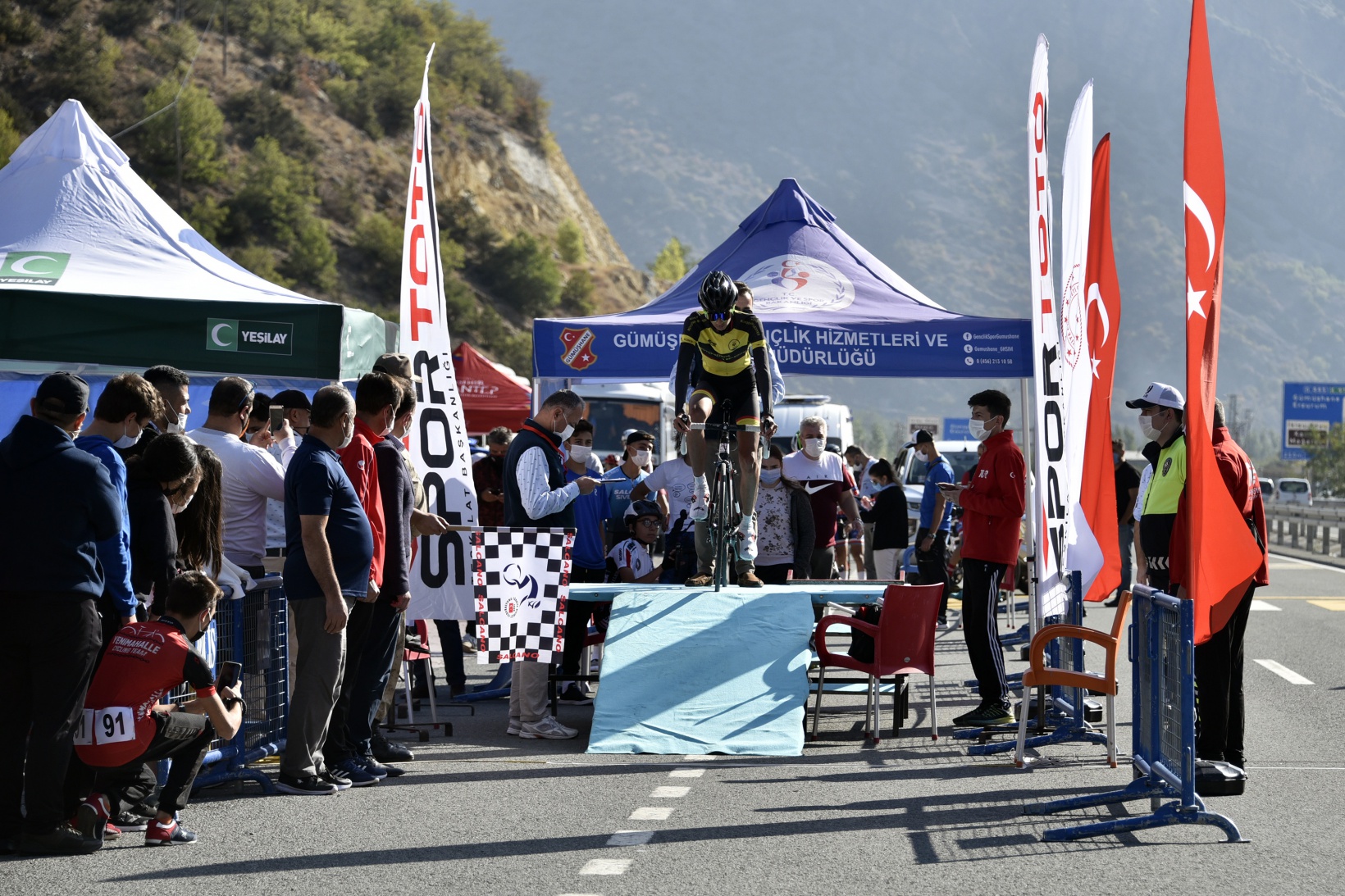 Türkiye Yol Bisikleti Yarışları tarihi ipek yolunda başladı 15