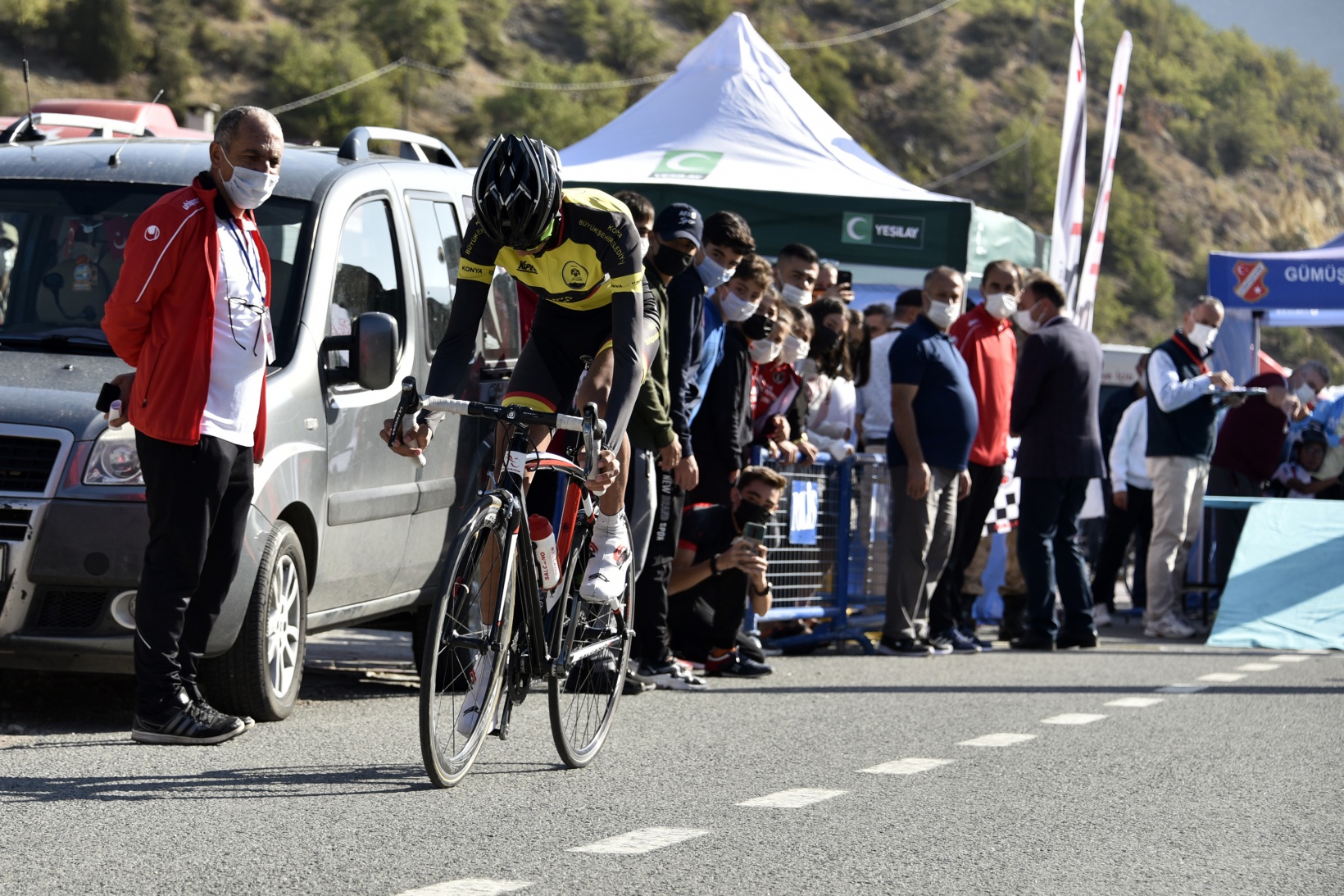 Türkiye Yol Bisikleti Yarışları tarihi ipek yolunda başladı 9