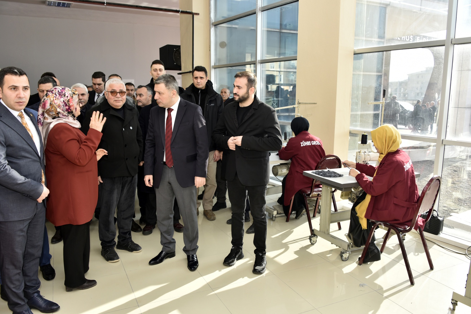 Kelkit’te tamamı kadın çalışanlardan oluşan tekstil atölyesi açıldı   4