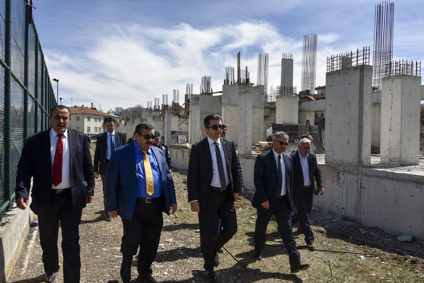 Vali Memiş, Kelkit ilçesindeki yatırımları denetledi 1