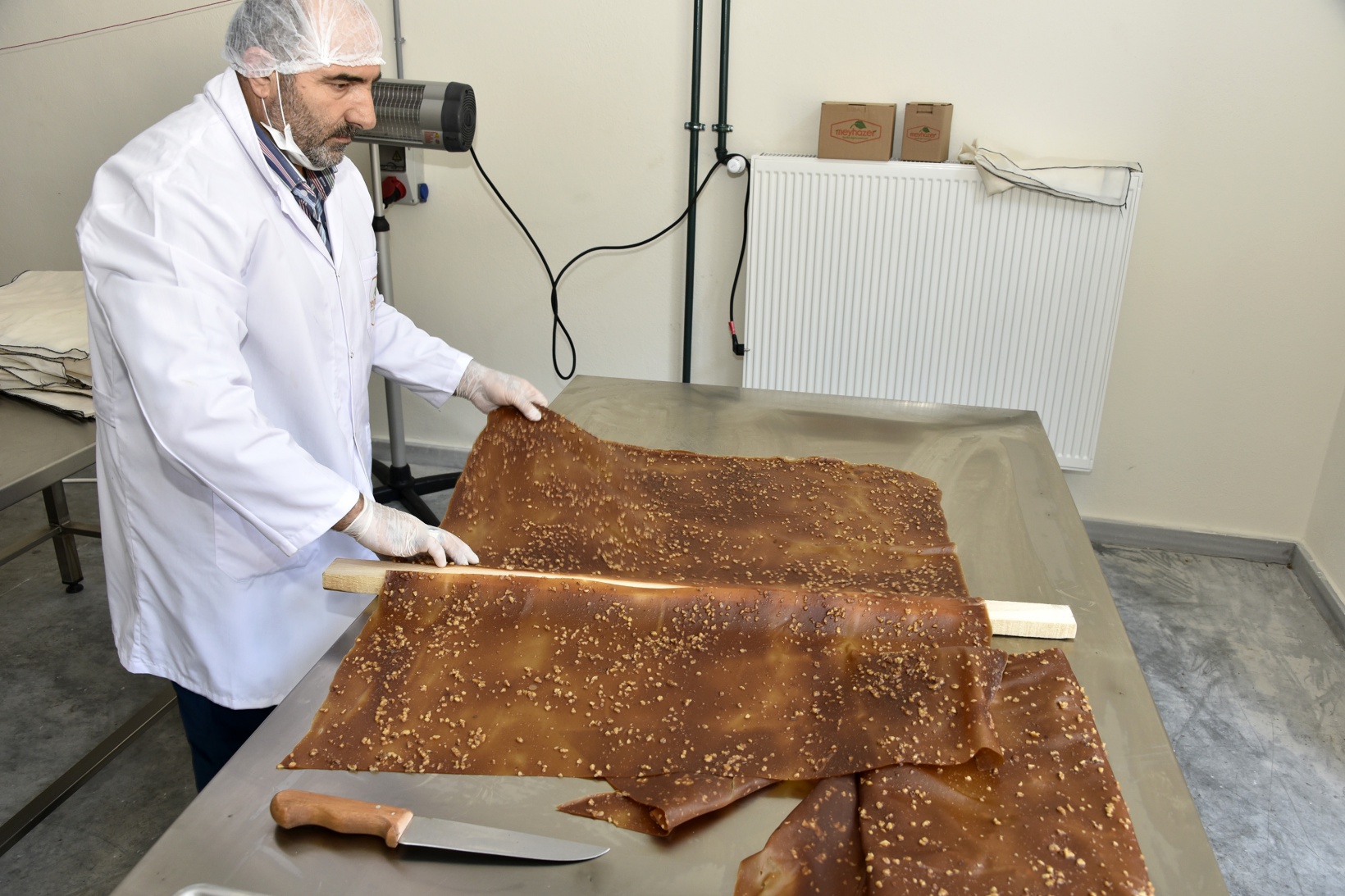 Balı organik, satışı teknolojik pestil üretiyor 11