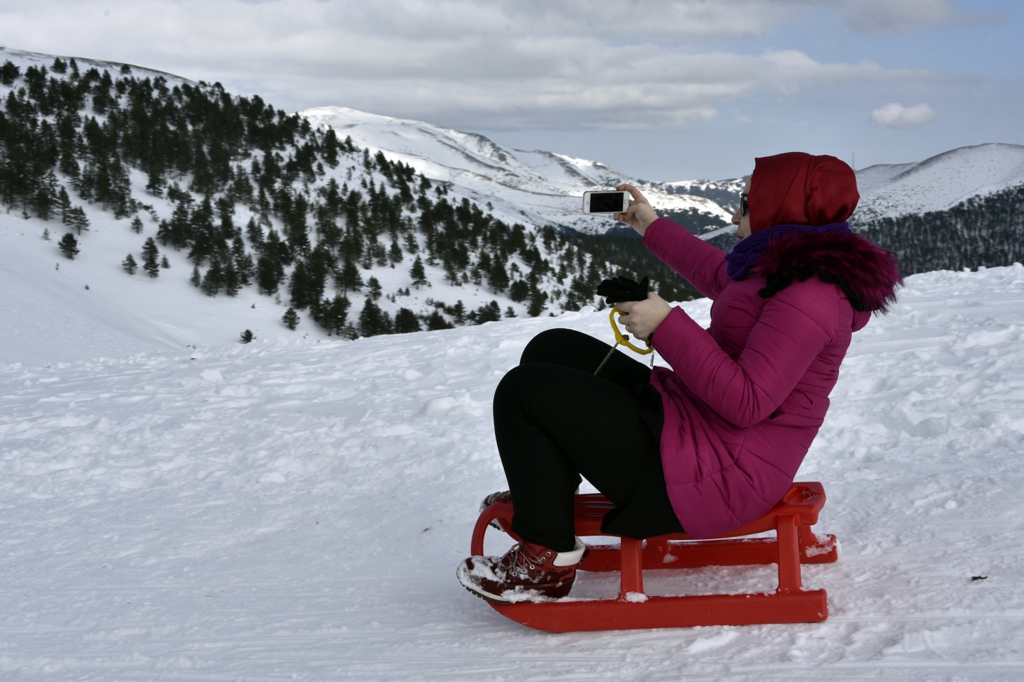 Doğu Karadeniz’in tek kayak merkezi Zigana’da sezon açıldı 9