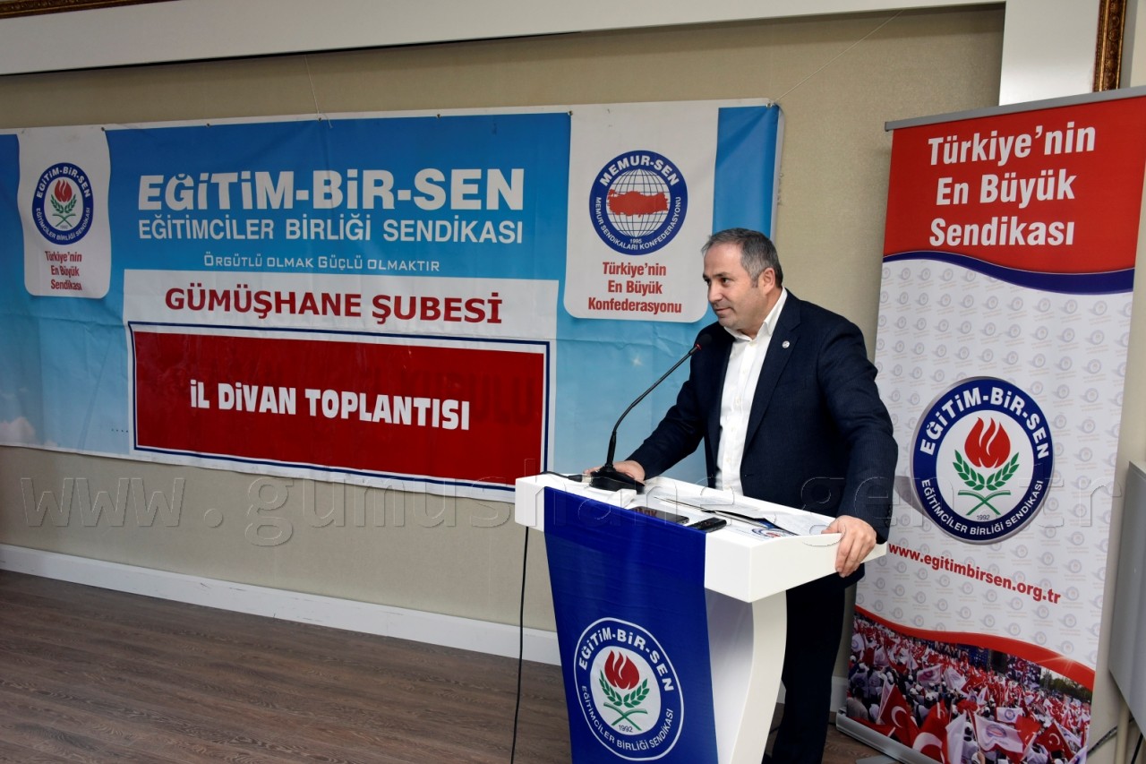 Gümüşhane'de Eğitim-Bir-Sen İl Divan Toplantısı Yapıldı 4