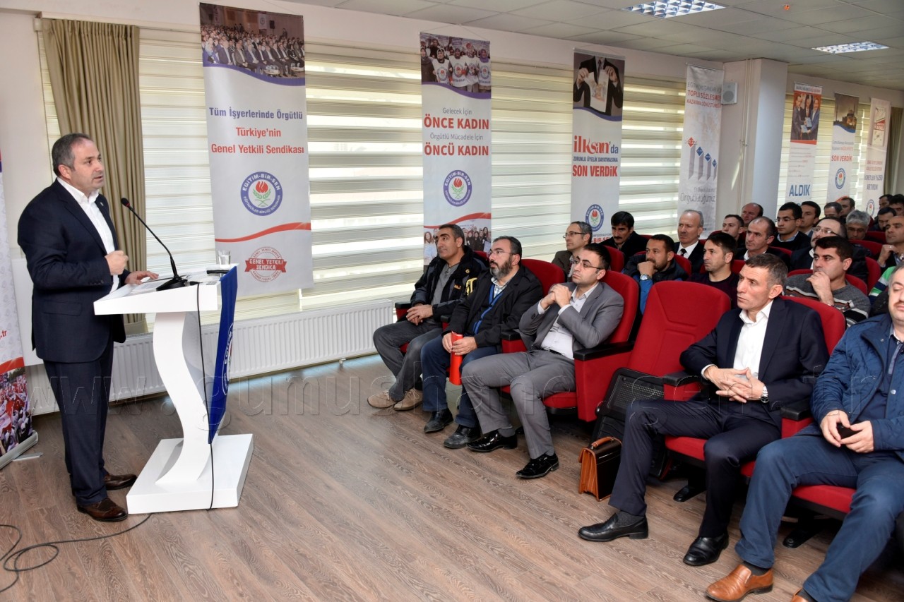 Gümüşhane'de Eğitim-Bir-Sen İl Divan Toplantısı Yapıldı 8