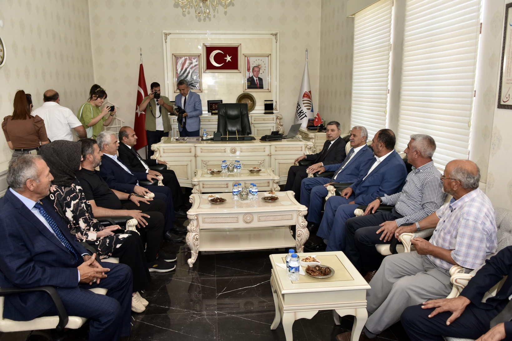 Vali Tanrısever ilk ilçe ziyaretini Kelkit’e yaptı 16