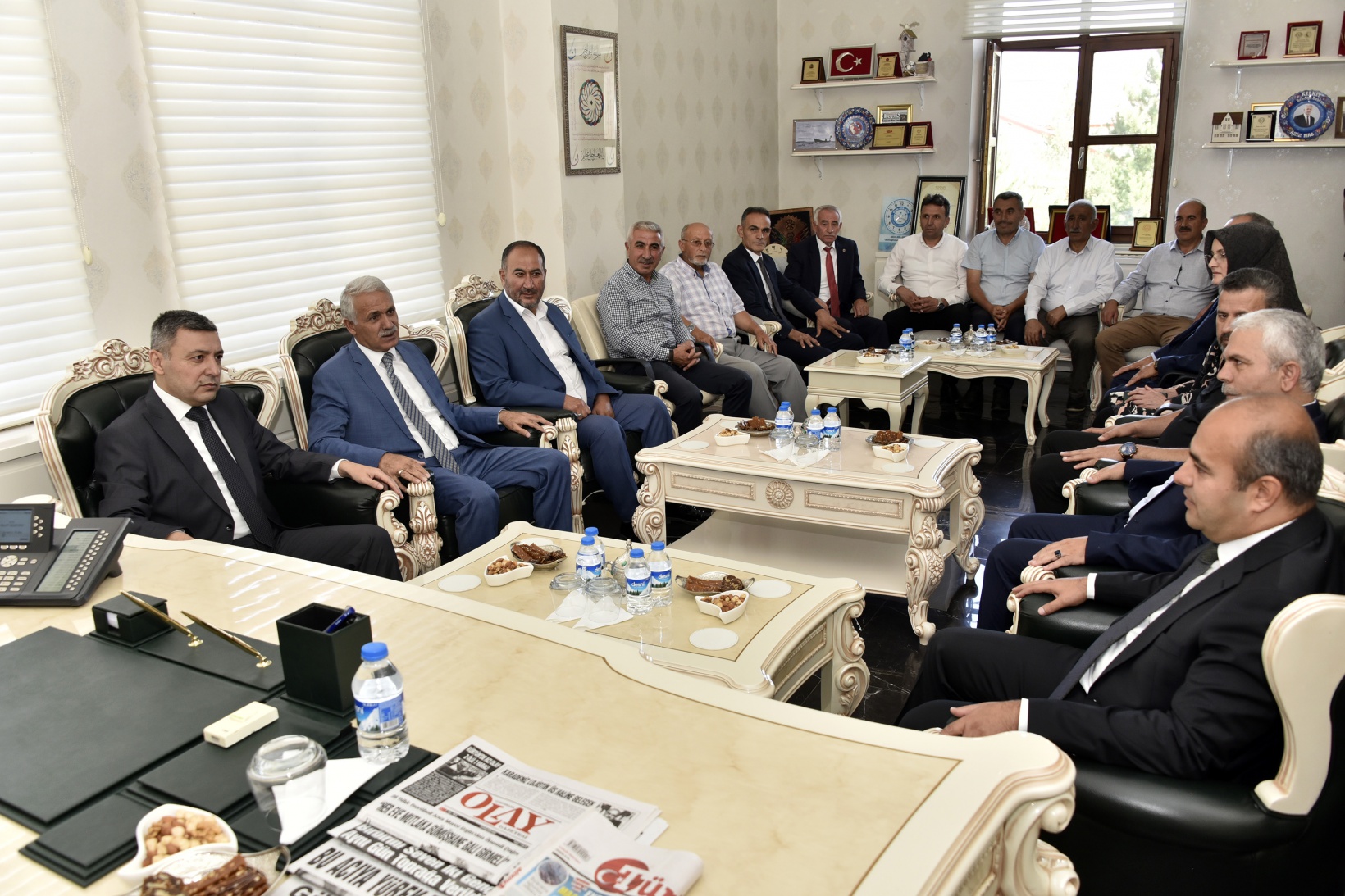 Vali Tanrısever ilk ilçe ziyaretini Kelkit’e yaptı 43