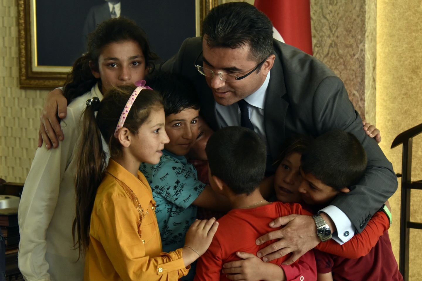 Necmettin Öğretmenin öğrencilerinden Vali Memiş’e ziyaret 6