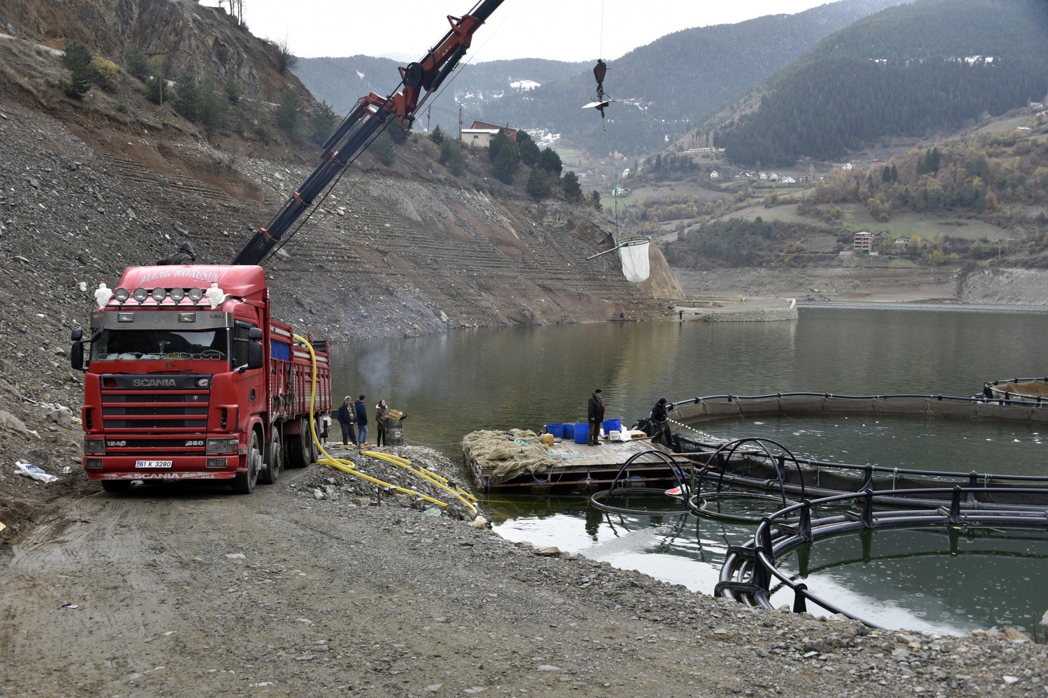 12 bin nüfuslu ilçeden milyon nüfuslu ülkelere balık ihraç ediliyor 40