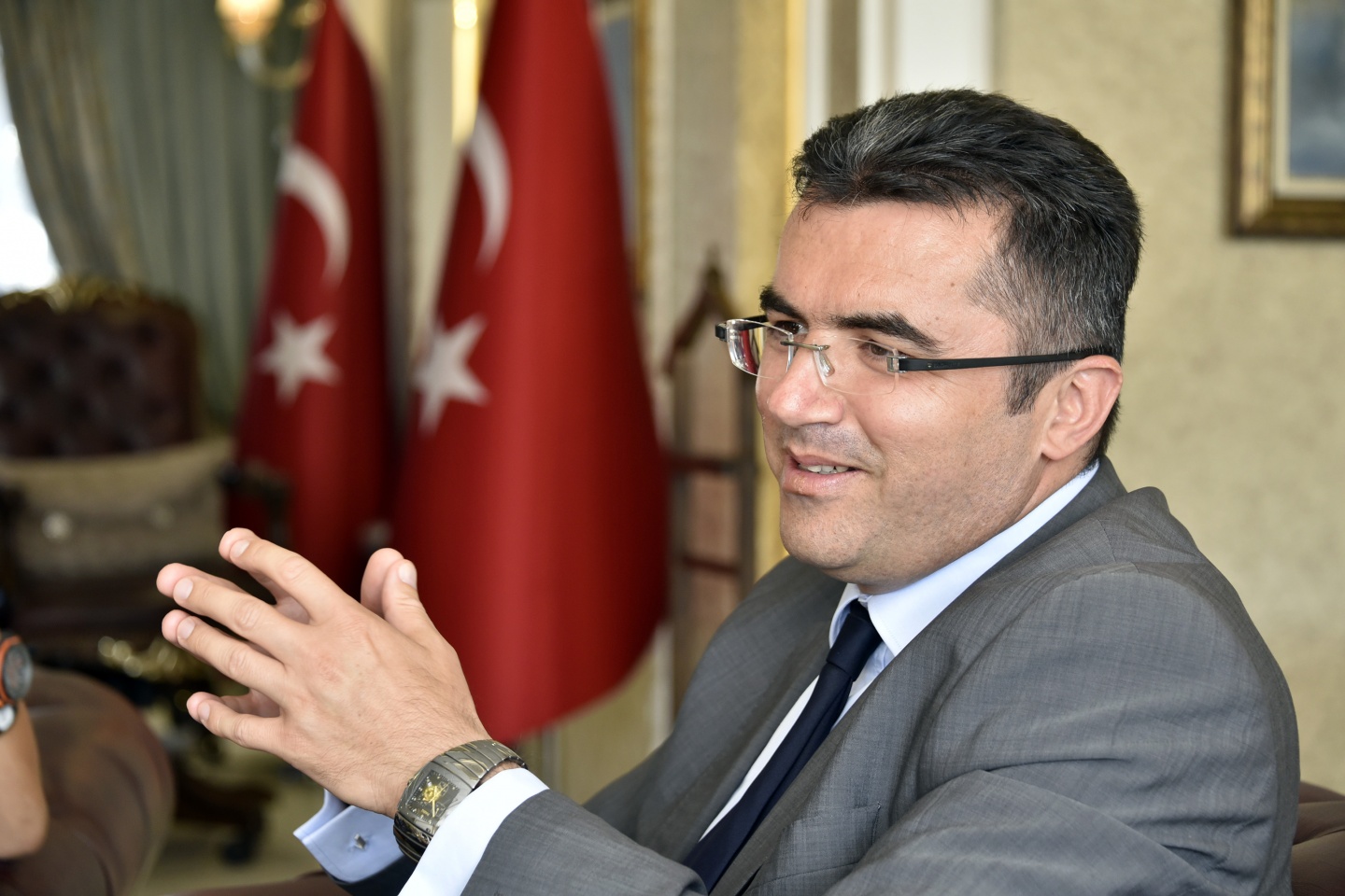 Necmettin Öğretmenin öğrencilerinden Vali Memiş’e ziyaret 7