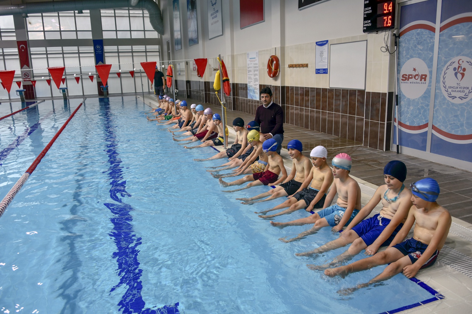 Gümüşhane’de ‘Yüzme bilmeyen kalmasın’ projesi başladı 8