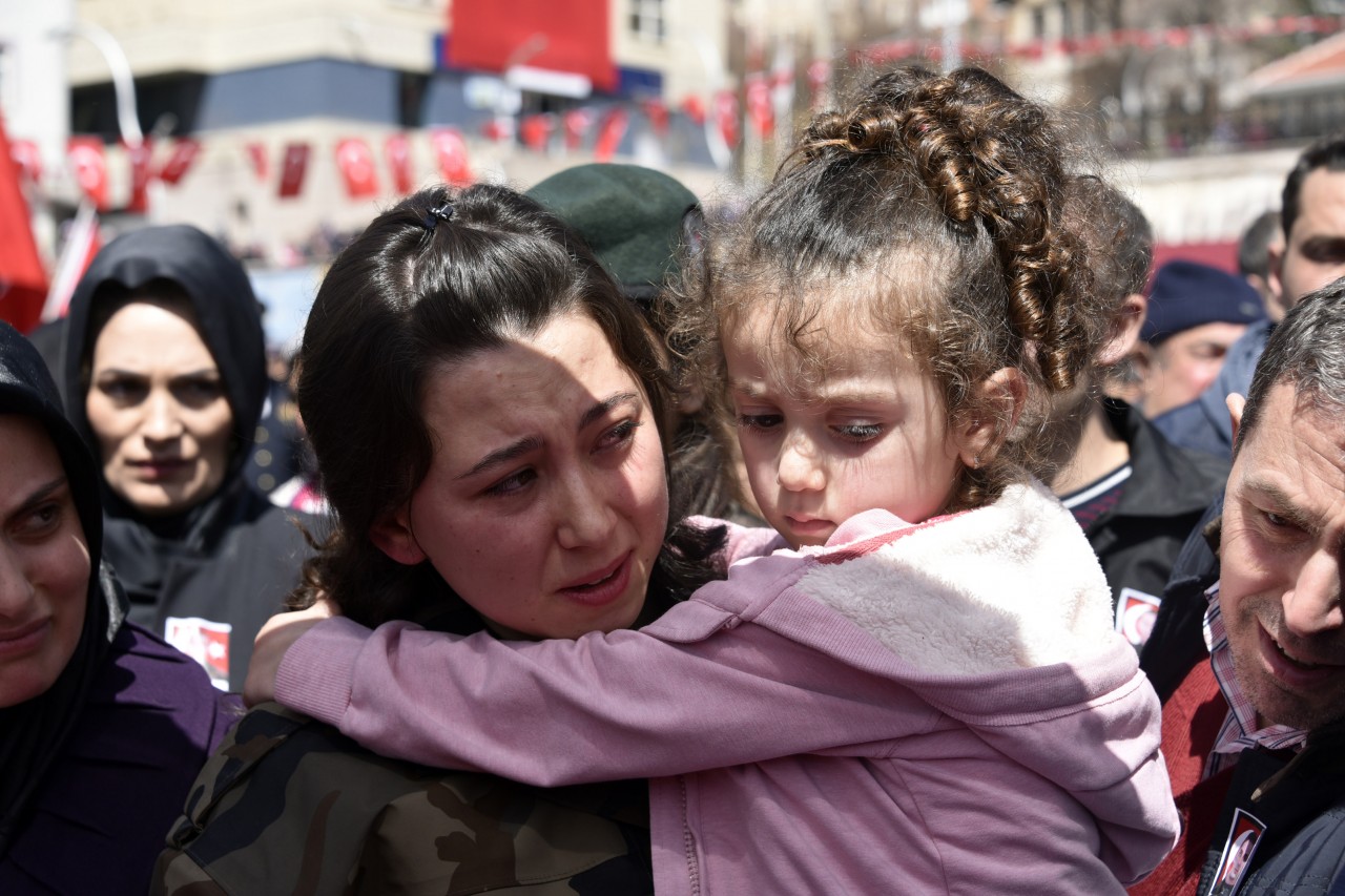 Gümüşhane Şehit Komiserini Uğurladı 3