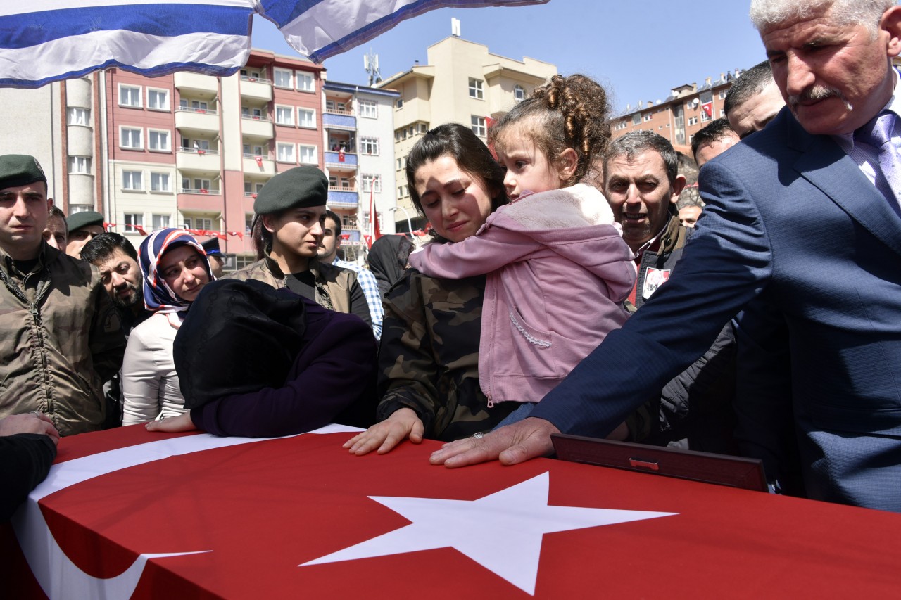 Gümüşhane Şehit Komiserini Uğurladı 4