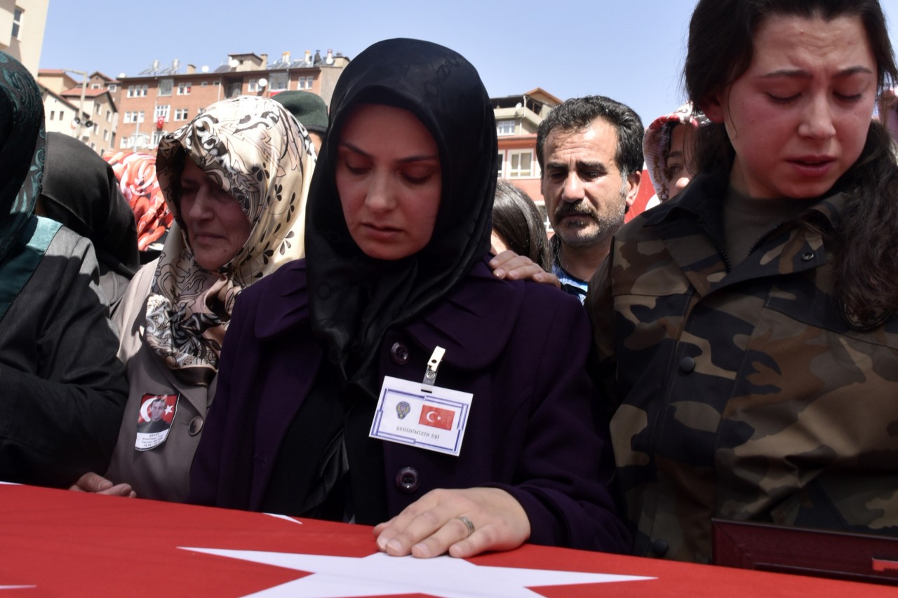 Gümüşhane Şehit Komiserini Uğurladı 8