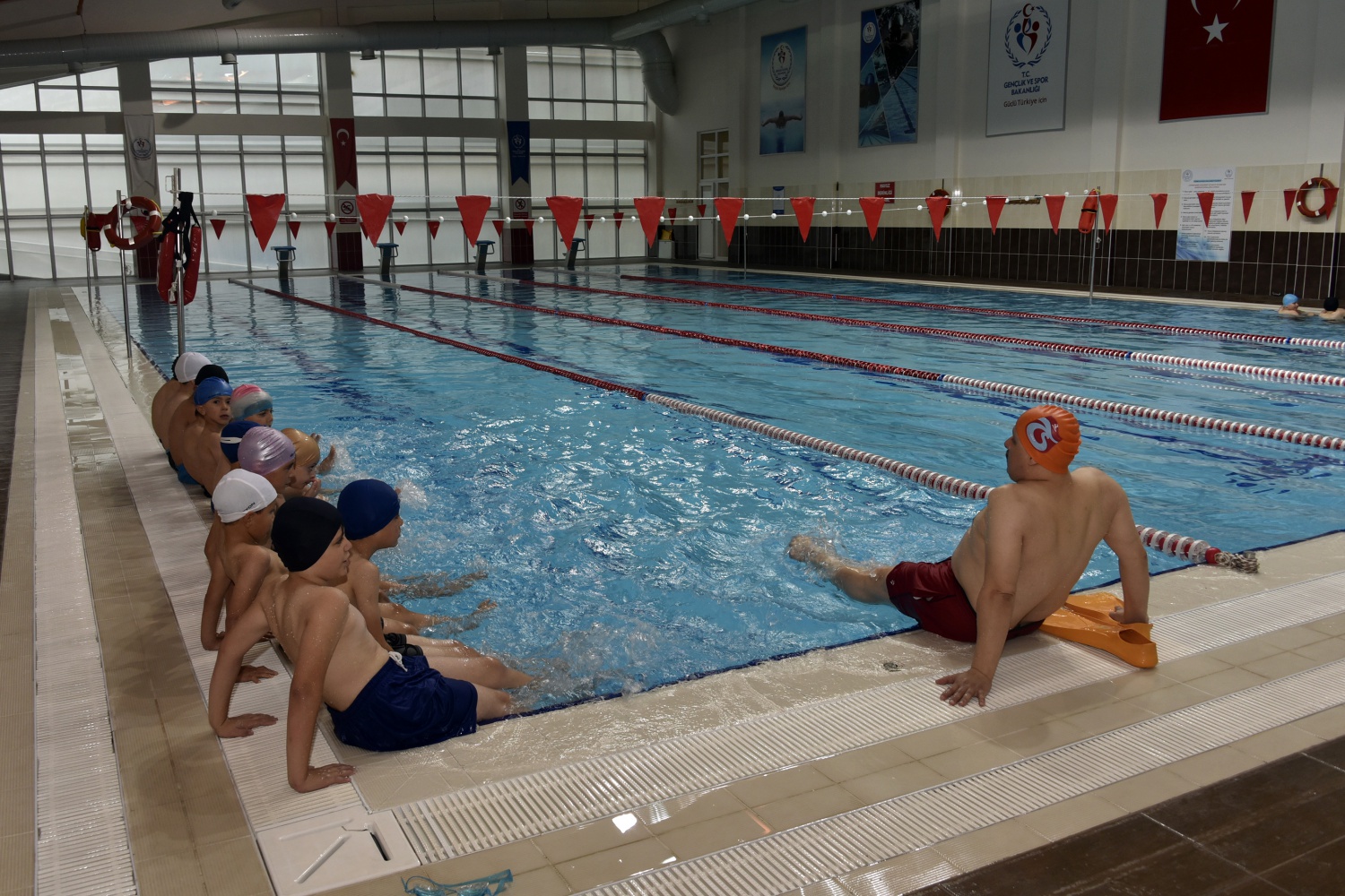 Gümüşhane’de ‘Yüzme bilmeyen kalmasın’ projesi başladı 23