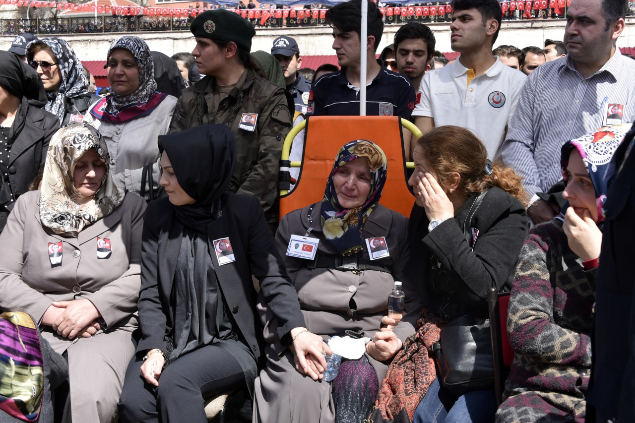 Gümüşhane Şehit Komiserini Uğurladı 9