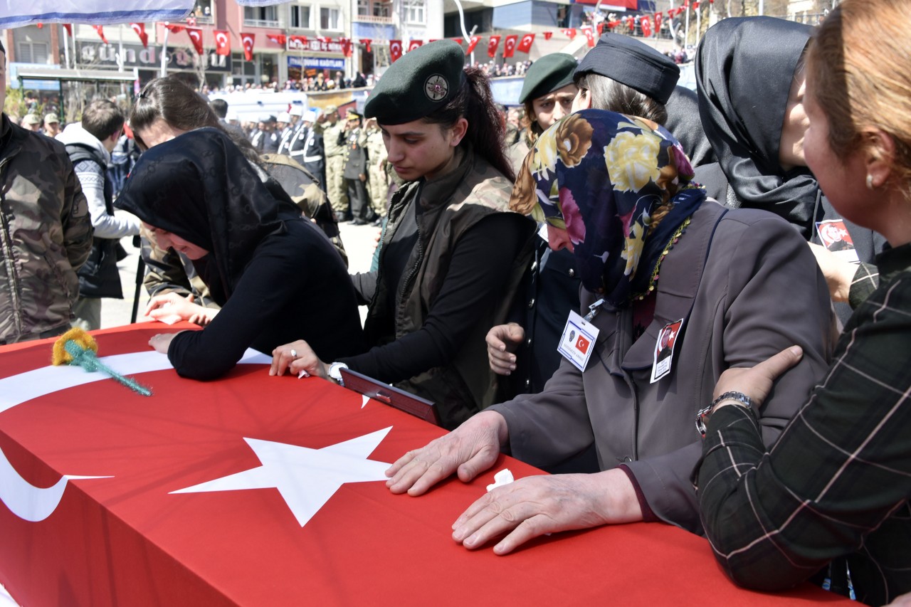 Gümüşhane Şehit Komiserini Uğurladı 16