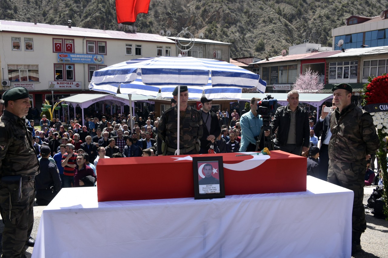 Gümüşhane Şehit Komiserini Uğurladı 20