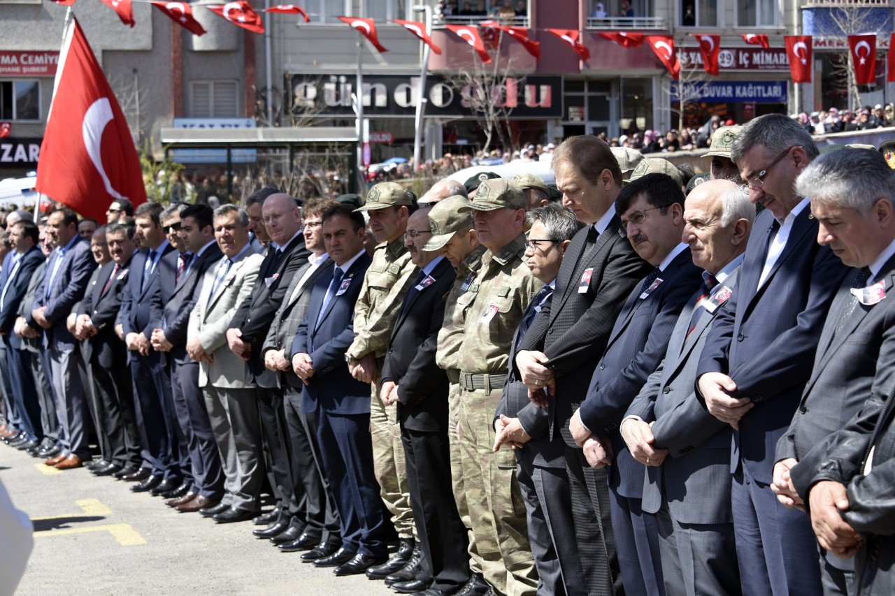 Gümüşhane Şehit Komiserini Uğurladı 25