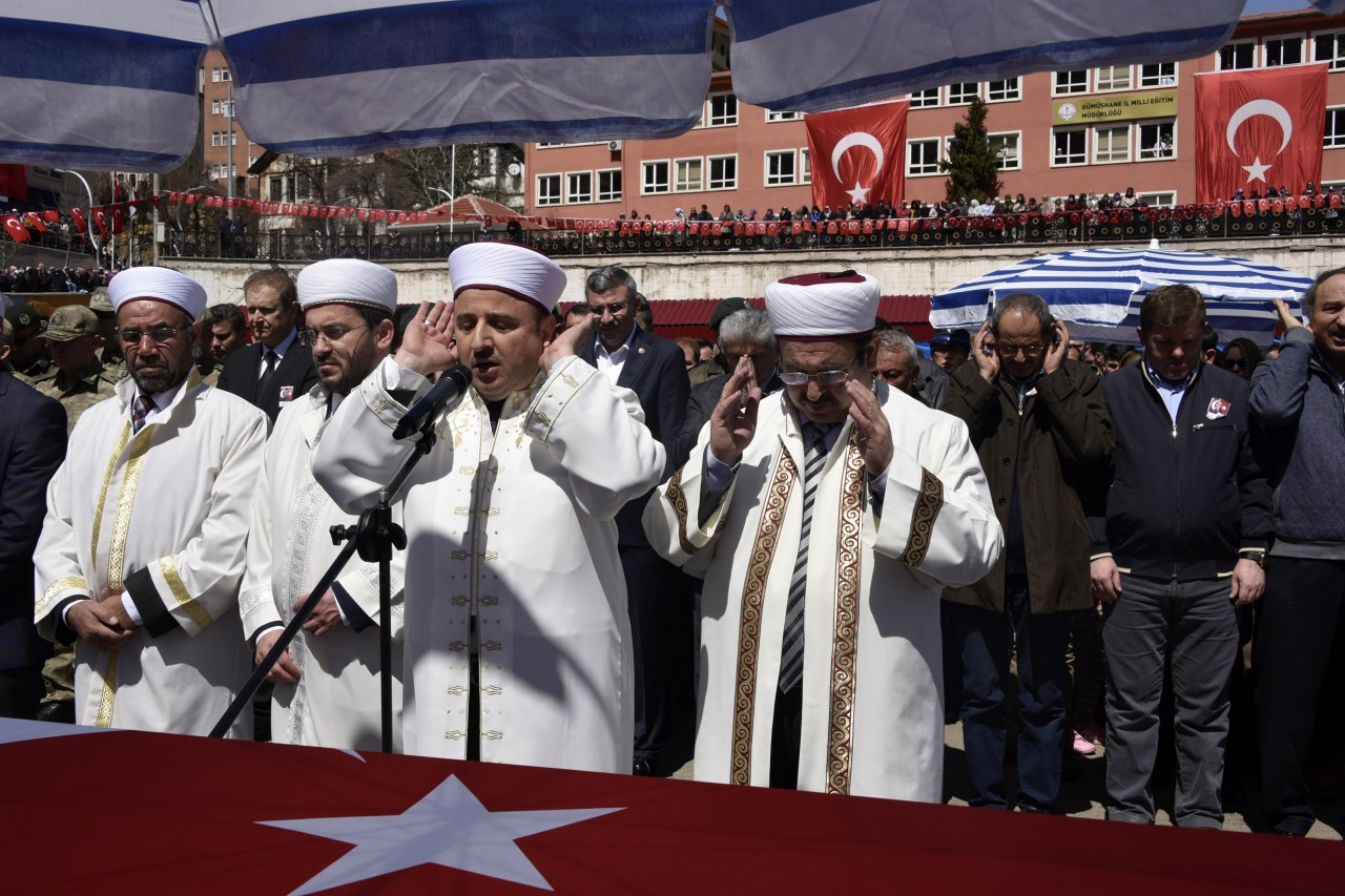 Gümüşhane Şehit Komiserini Uğurladı 26