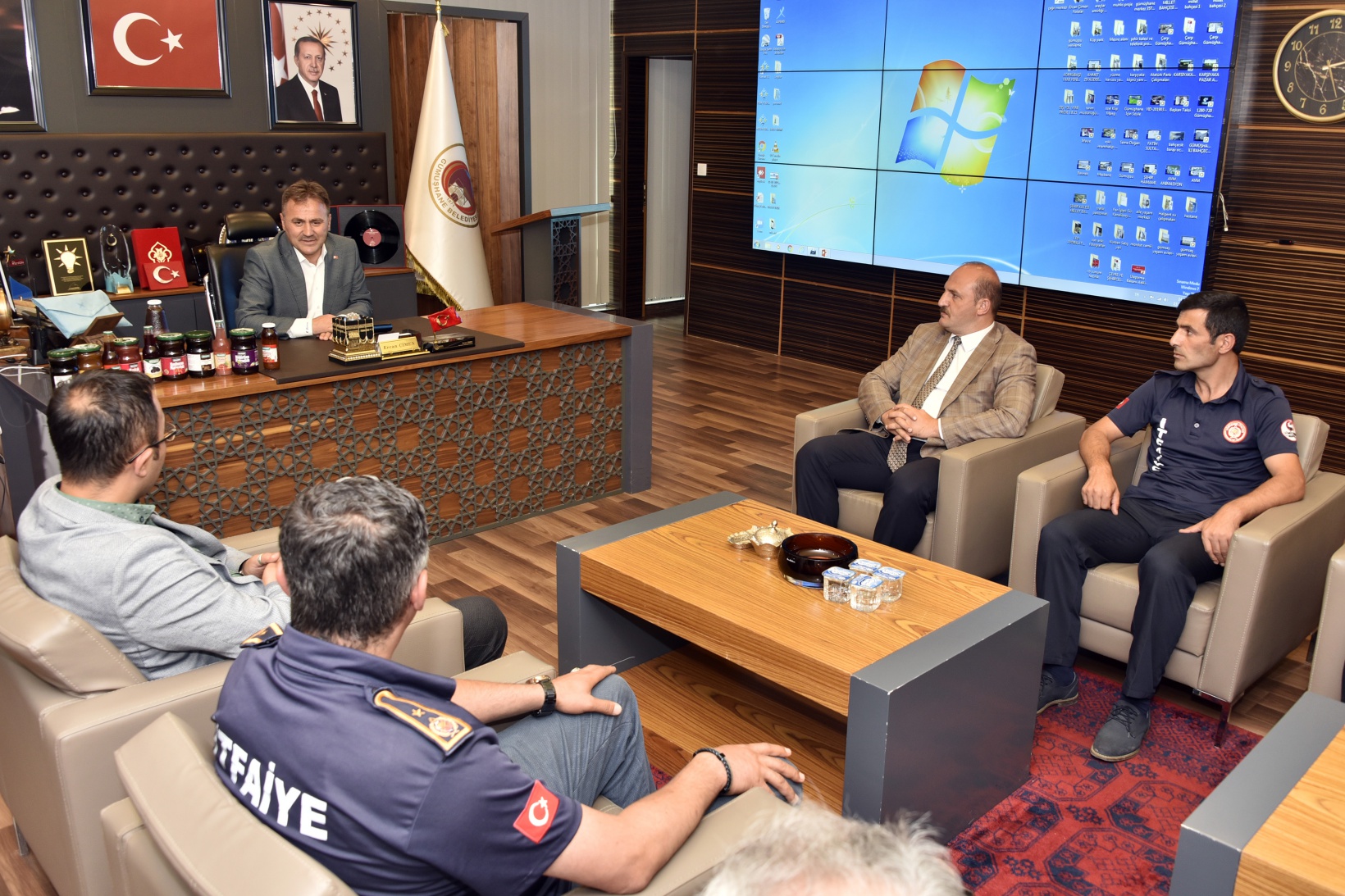 Ateş savaşçıları o anları anlattı 3