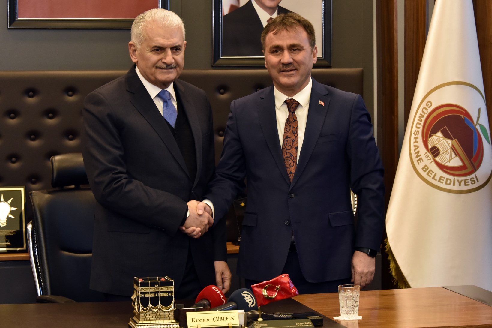 Binali Yıldırım’dan Gümüşhane’de çeşitli ziyaretler 5