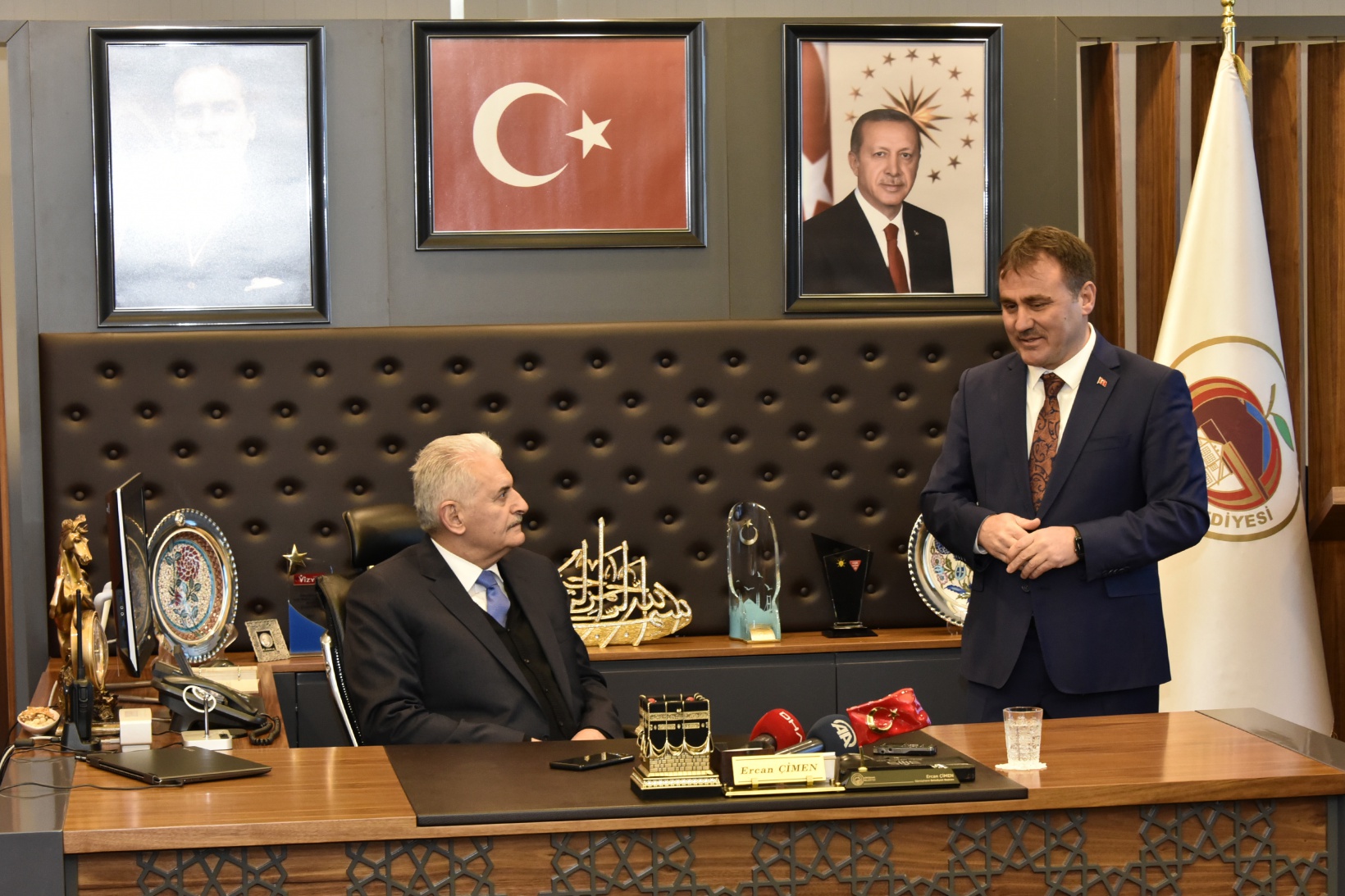 Binali Yıldırım’dan Gümüşhane’de çeşitli ziyaretler 41