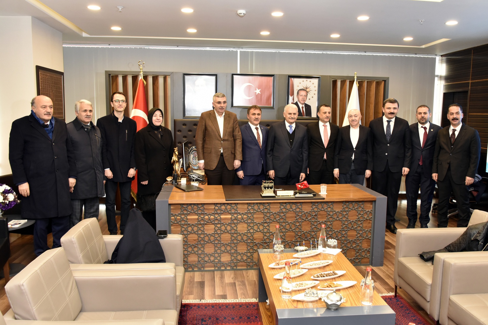 Binali Yıldırım’dan Gümüşhane’de çeşitli ziyaretler 25