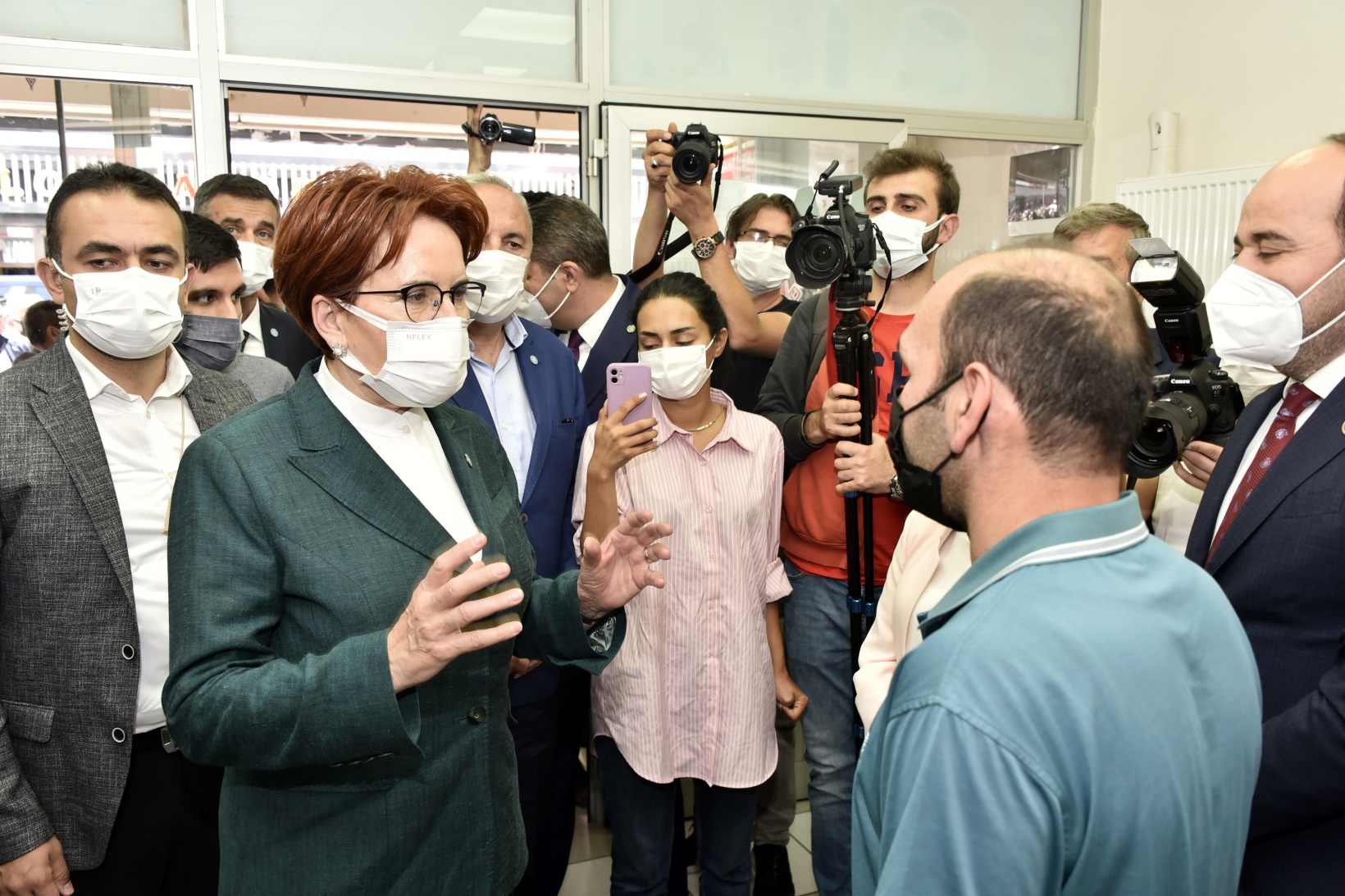 İYİ Parti Genel Başkanı Meral Akşener Gümüşhane’de 10