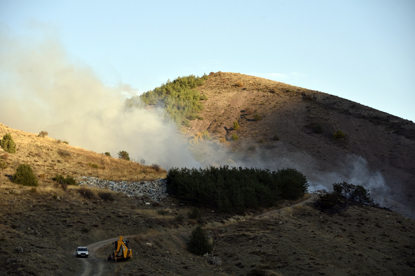 Gümüşhane’de iki ayrı orman ve örtü yangını 3