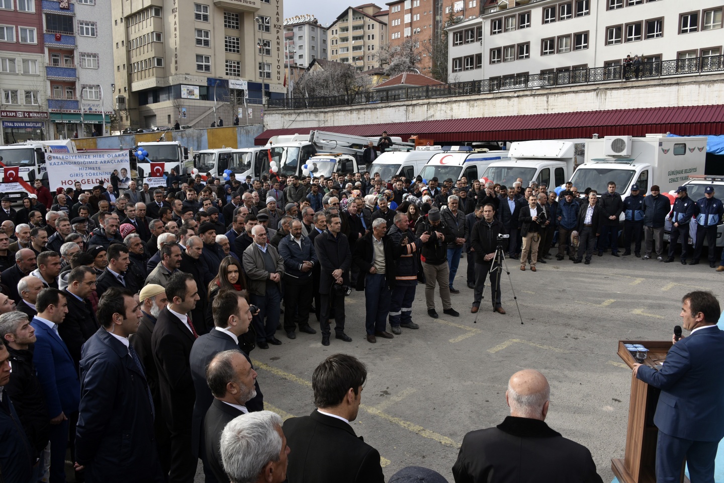 Gümüşhane Belediyesine 3 yılda 33 hibe araç 10