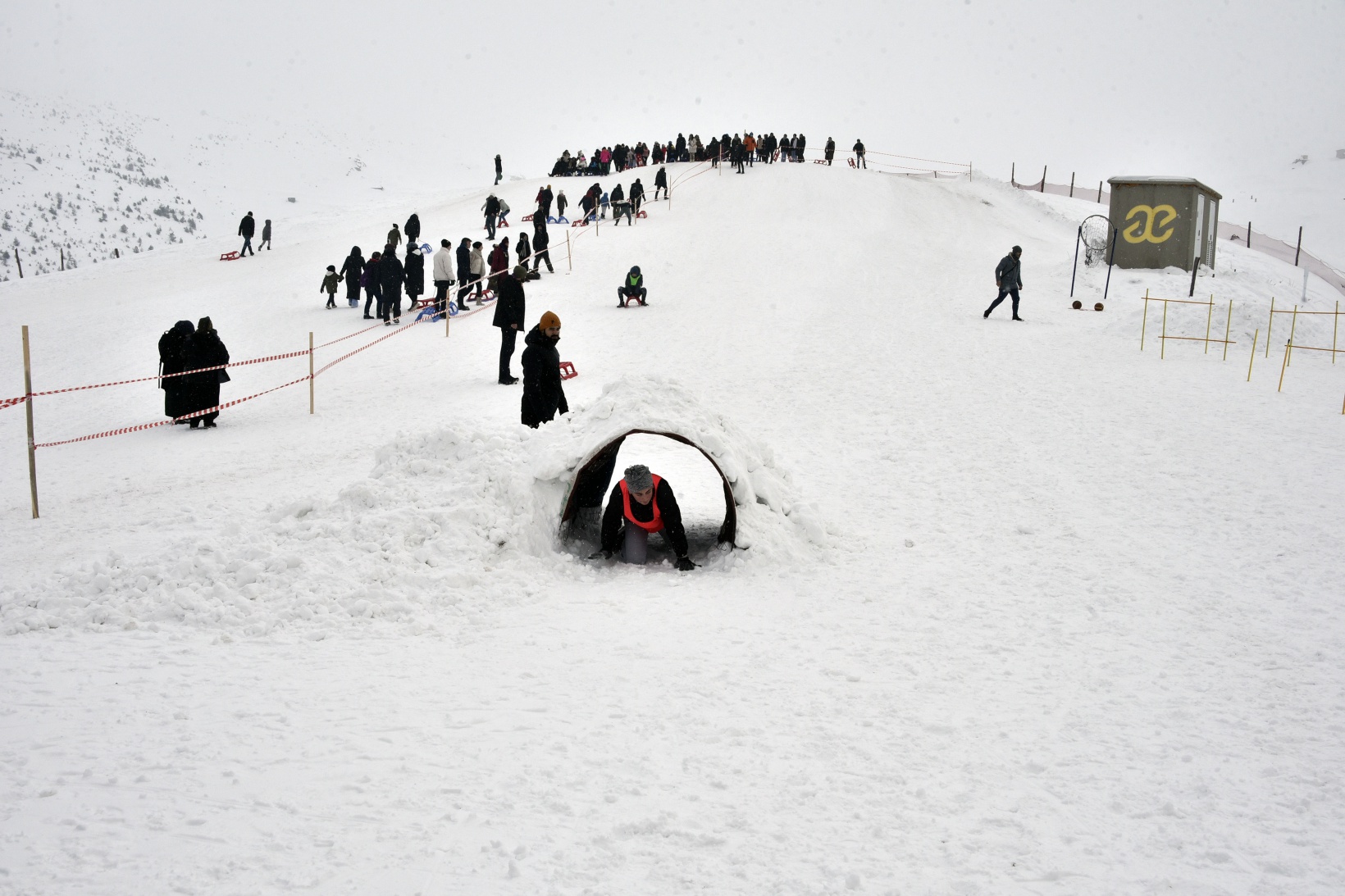 Zigana Dağında Kış Gençlik ve Spor Şenliği düzenlendi 25