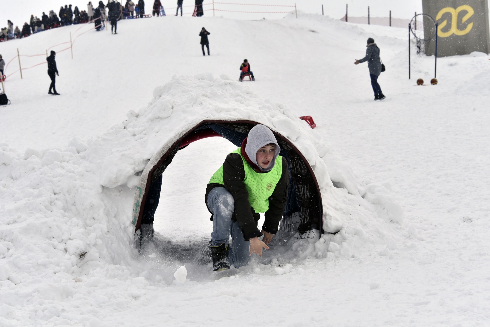 Zigana Dağında Kış Gençlik ve Spor Şenliği düzenlendi 5