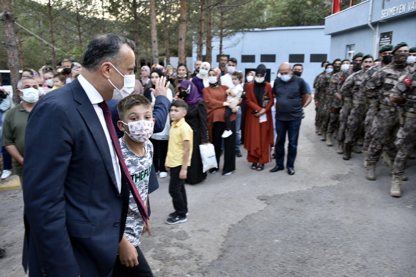Suriye’de görev yapacak PÖH’ler dualarla uğurlandı 9