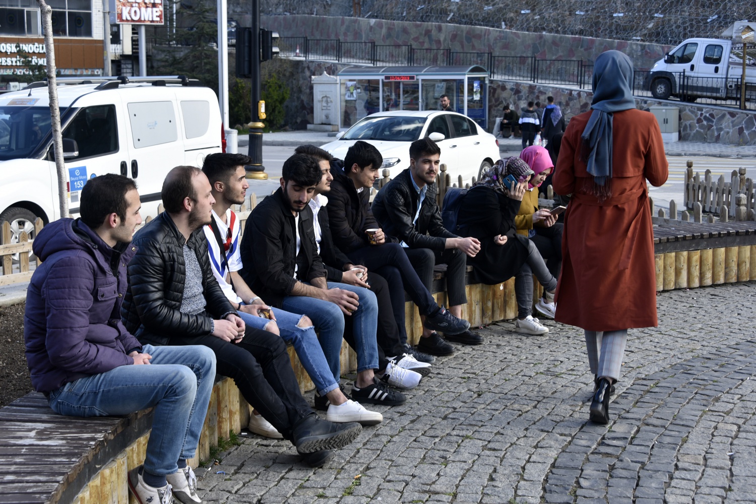 İşaret dili kursiyerlerinden Gümüşhane caddelerinde sosyal deney 14