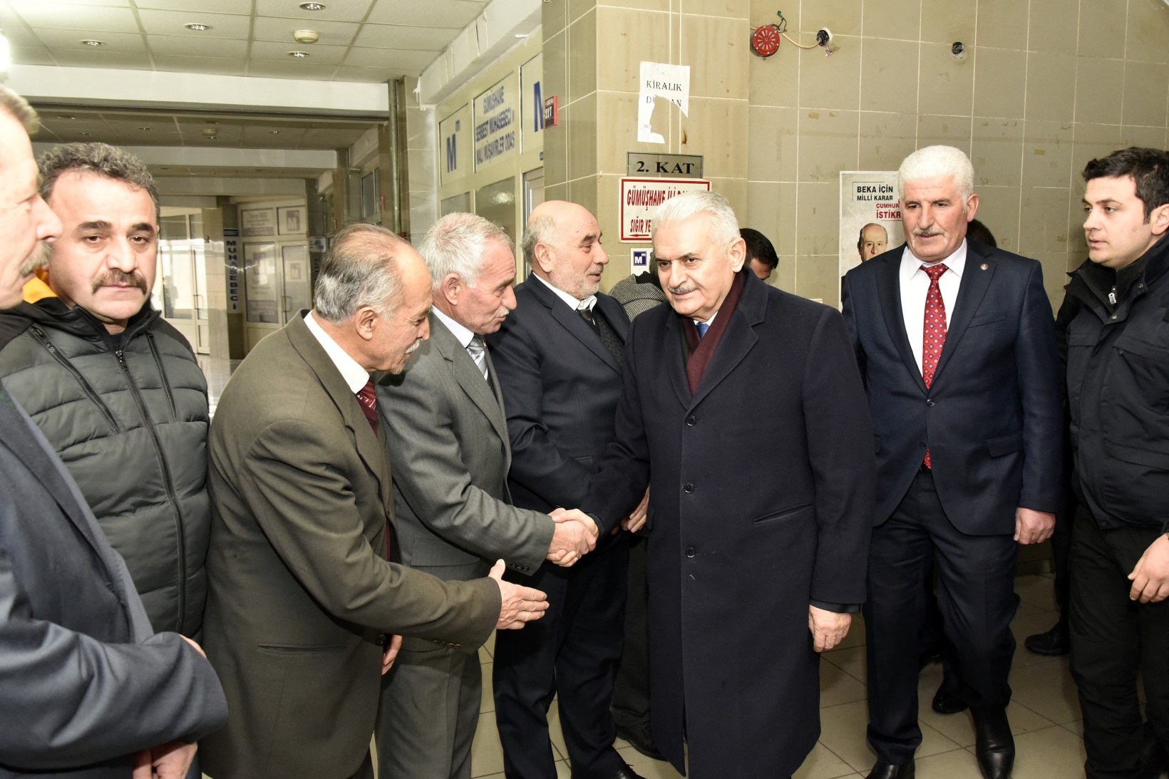 Binali Yıldırım’dan Gümüşhane’de çeşitli ziyaretler 9