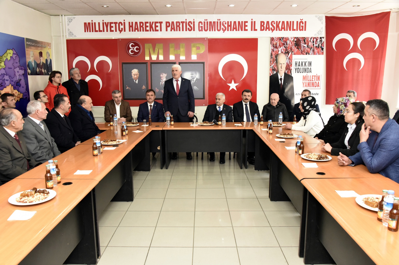 Binali Yıldırım’dan Gümüşhane’de çeşitli ziyaretler 7