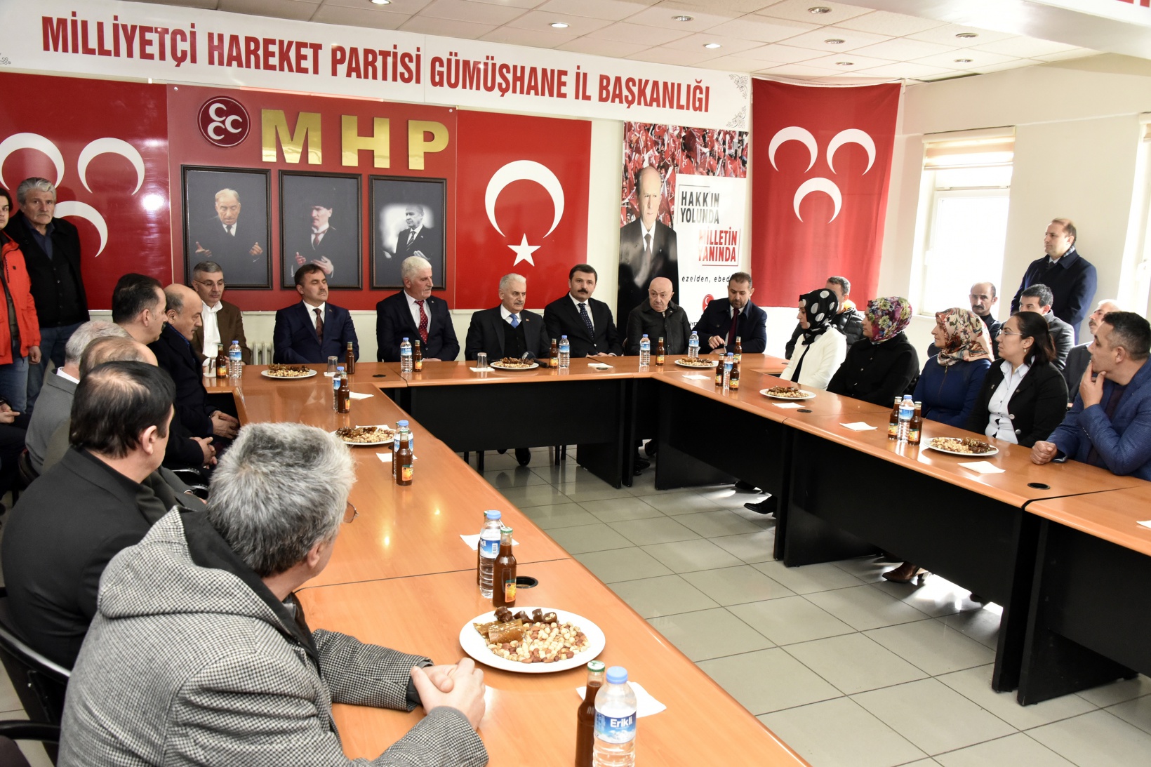 Binali Yıldırım’dan Gümüşhane’de çeşitli ziyaretler 8