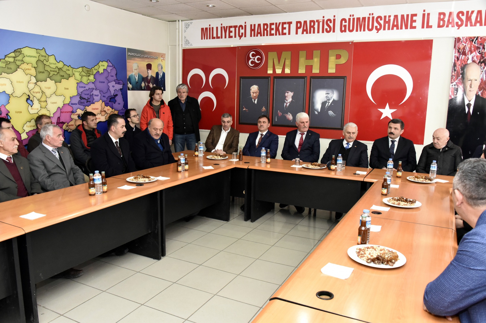 Binali Yıldırım’dan Gümüşhane’de çeşitli ziyaretler 6