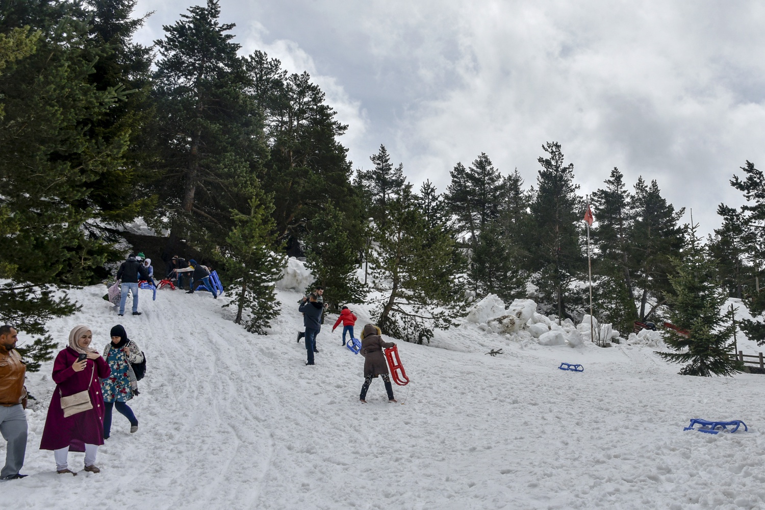 Limni gölünde sezon hızlı başladı 11