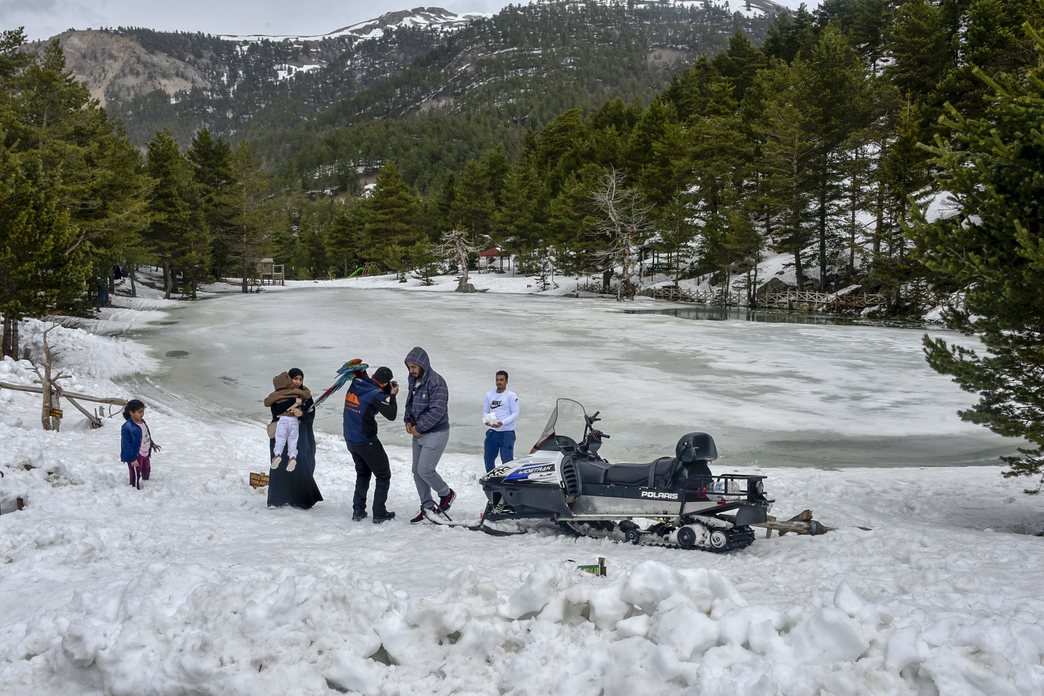 Limni gölünde sezon hızlı başladı 29