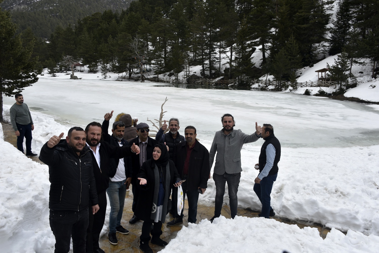 Limni gölünde sezon hızlı başladı 6