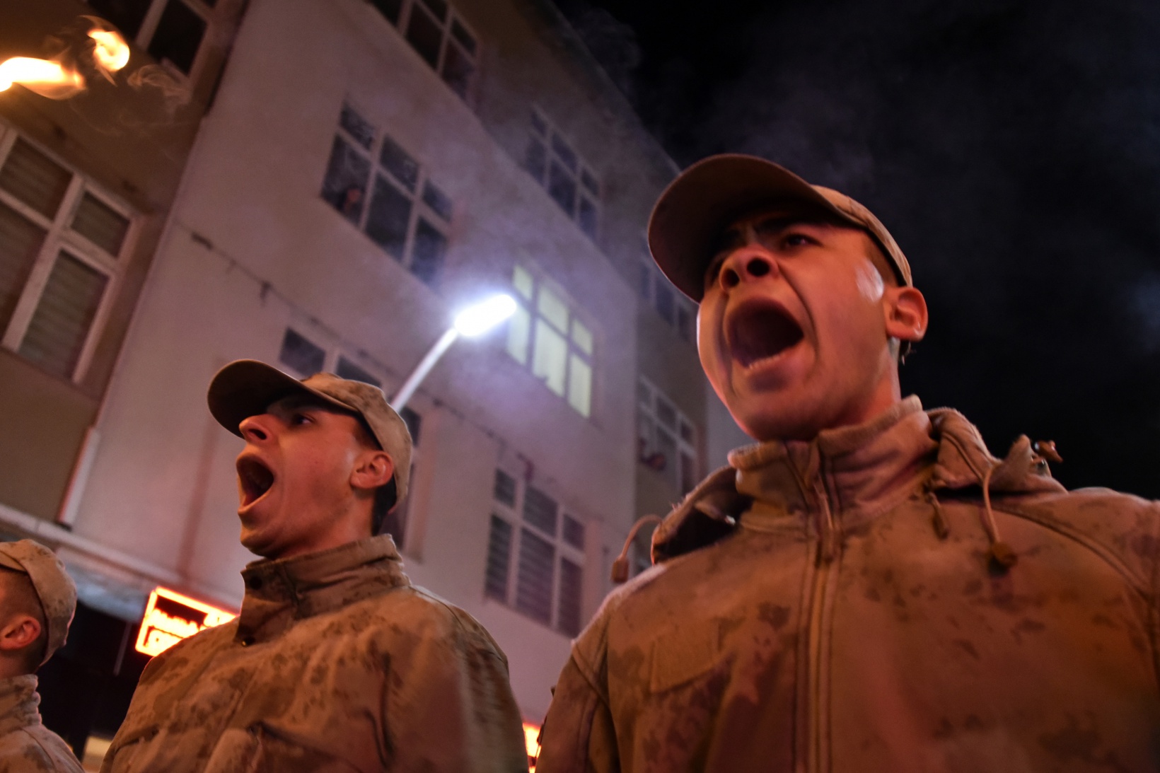 Gümüşhane’de eksi 5 derecede kurtuluş yürüyüşü 15