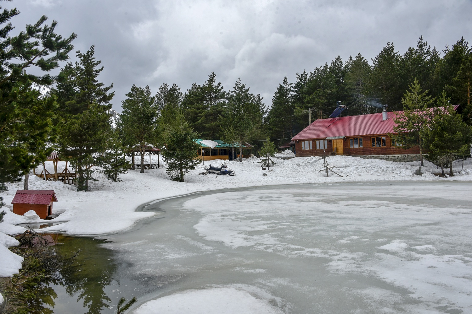 Limni gölünde sezon hızlı başladı 25