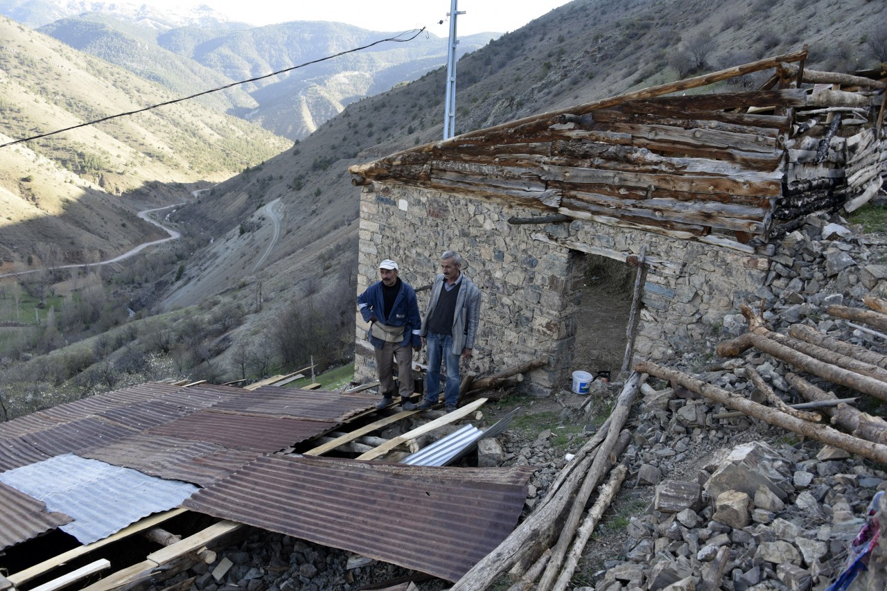 Gümüşhane'de hortum etkili oldu 2
