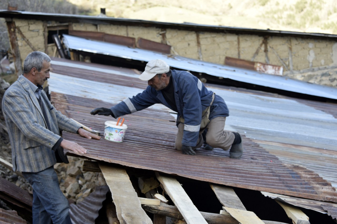 Gümüşhane'de hortum etkili oldu 4
